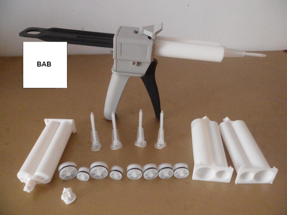 Caulking Gun Dispensing - Pistolet à calfeutrage pour colle, pour