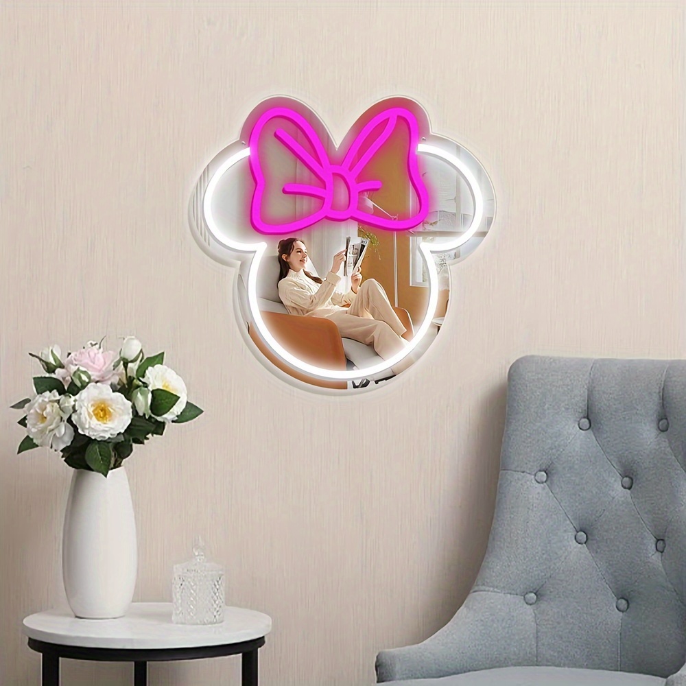 Home Improvement Kids - Enseigne néon LED Disney Minnie Mouse
