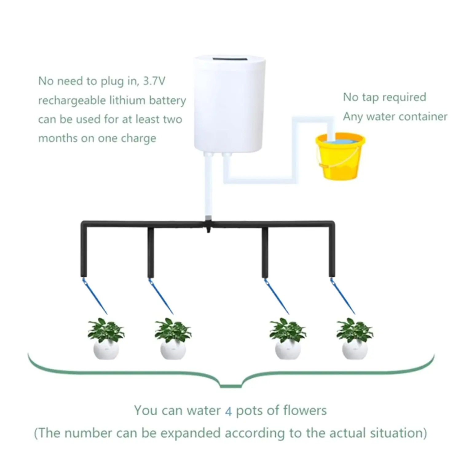 Home Improvement Tool Time - Pompe d'arrosage automatique pour plantes et