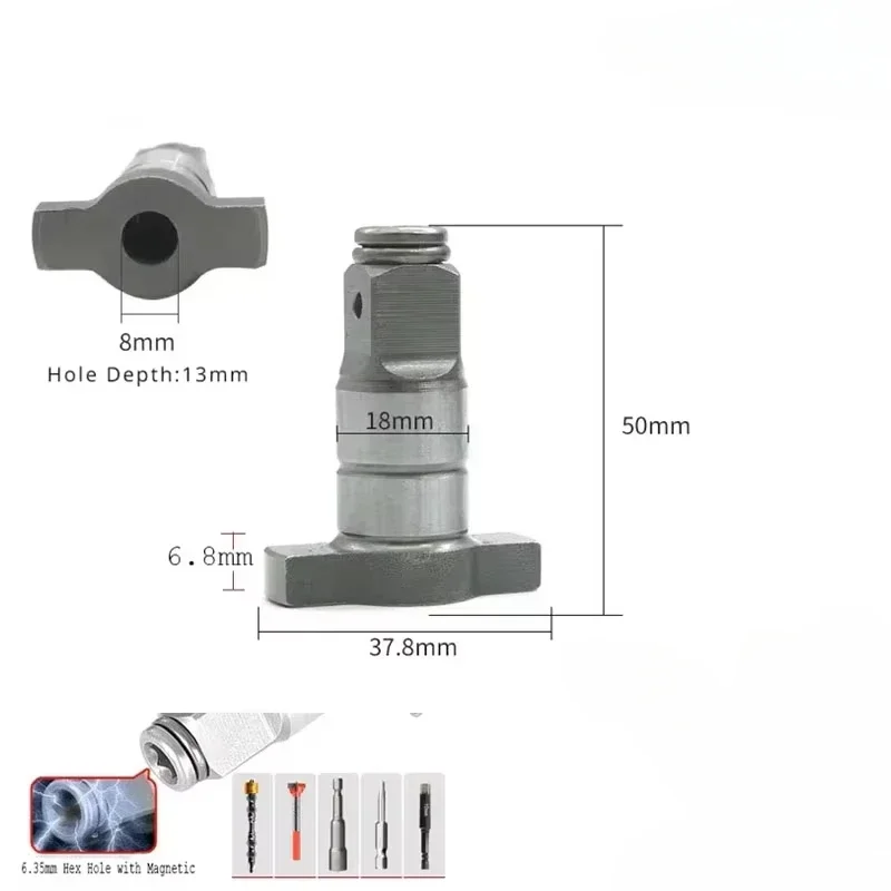 Milwaukee Drill M18 Fuel - 2 pièces pour Parkside 1/2 18mm