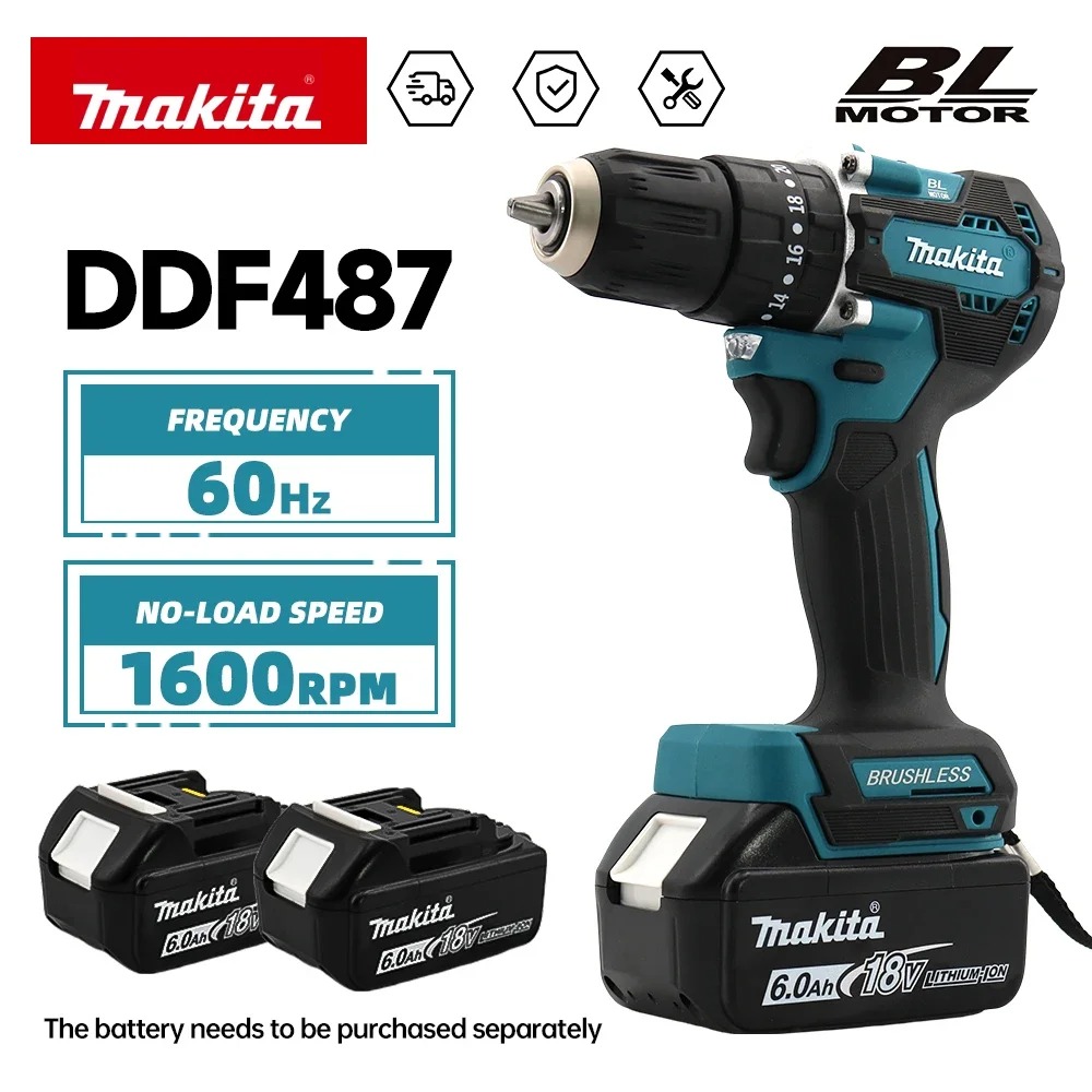Makita DDF487 Perceuse à percu - Makita Drill Ddf484 avis et prix