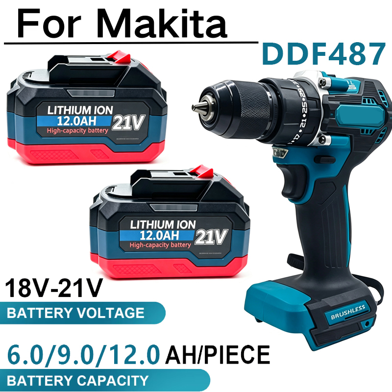 Batterie rechargeable 18-21V 1 - Makita Drill Ddf484 avis et prix