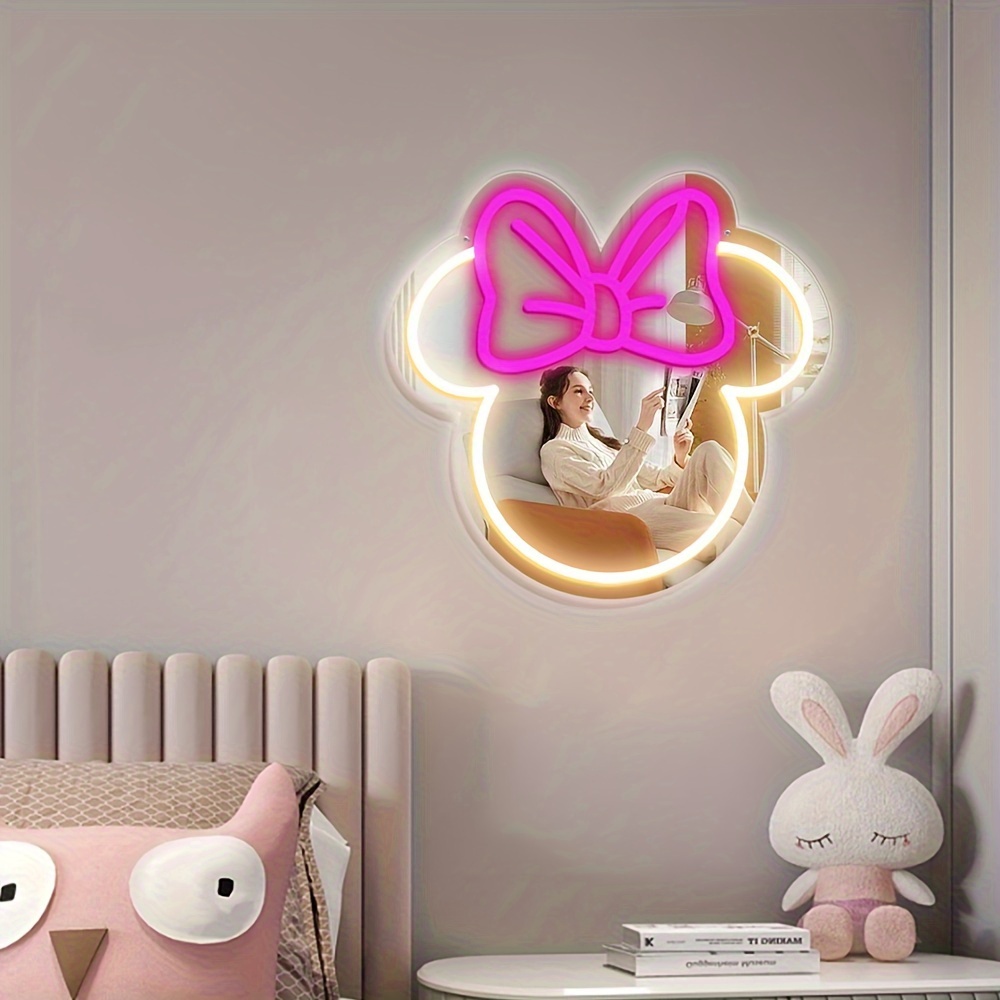 Enseigne néon LED Disney Minni - Home Improvement Kids avis et prix
