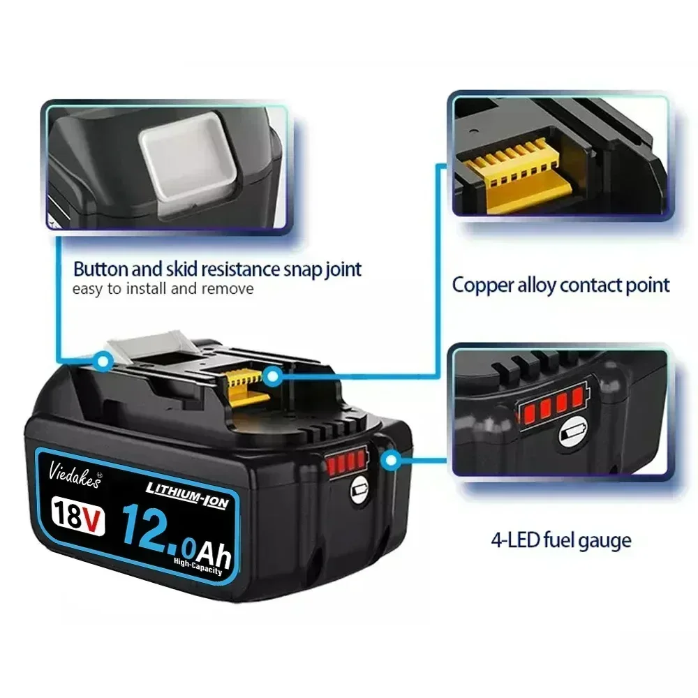 Pour batterie Makita 18V 12.0A - Makita Drill Ddf484 avis et prix