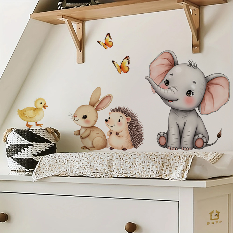 Autocollant mural d'animal de  - Home Improvement Kids avis et prix