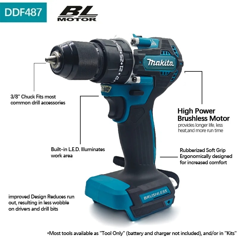 Makita DDF487 18V sans fil, pe - Makita Drill Ddf484 avis et prix