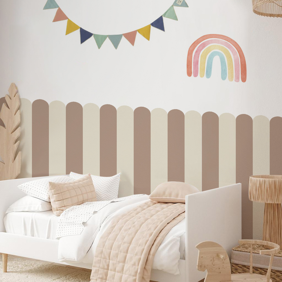Papier peint en Arc à rayures  - Home Improvement Kids avis et prix